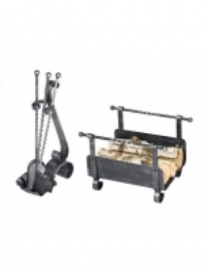 Kaminbesteck Schmiedeeisen, Set 3 tlg. 39.99 €