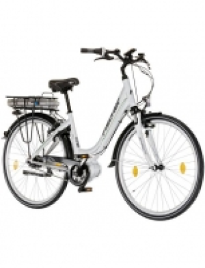 E-Bike City Damen Ecoline, 28 Zoll, 7 Gang, Mittelmotor, 317 Wh