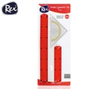 Rex&reg;Flexibles Geometrieset, 3-tlg.