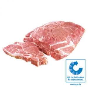 Frischer Schweinenackenbraten mit Knochen, am St&uuml;ck, je 1 kg 3.33&nbsp;&euro;