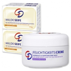 CD Milde Seife oder Feuchtigkeitscreme jede 4 x 125-g-Packung/200-ml-D 1.99 €