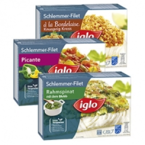 Iglo Schlemmer-Filet, gefroren, versch. Sorten, 380-g-Packung, ab 3 Pa 1.88 €