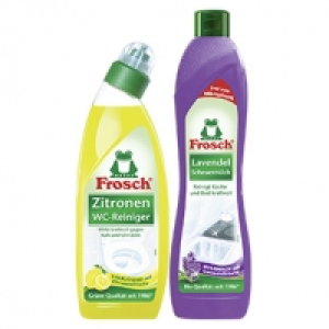 Frosch Scheuermilch oder WC Reiniger versch. Sorten, jede 500/750-ml-F 1.39&nbsp;&euro;