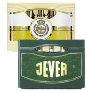 Jever Pilsener versch. Sorten, Warsteiner Pils, Alkoholfrei oder Herb  9.99&nbsp;&euro;