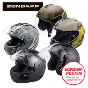 Integral- oder Jethelm versch. Farben und Gr&ouml;&szlig;en, je 39.95&nbsp;&euro;