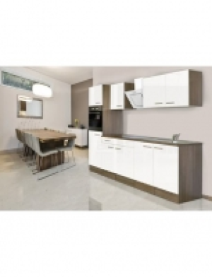 K&uuml;chenzeile mit E-Ger&auml;ten York, Breite 270 cm