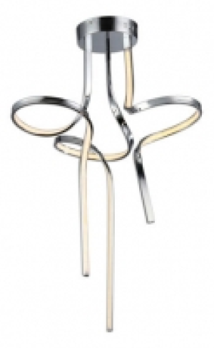 N&auml;ve LED Deckenleuchte Loop, chrom, 94051091900