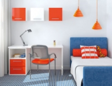 N&auml;ve Silikon Pendelleuchte Lively, orange