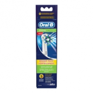 Oral-B Ersatz-Aufsteckb&uuml;rsten CrossAction, 5er-Packung