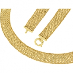 OROGELLI Damen Fantasiekette, 375er Gelbgold