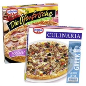 Dr. Oetker Die Ofenfrische Pizza Speciale 415 g oder Culinaria Greek S 2.22&nbsp;&euro;