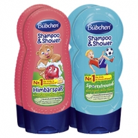 Real  Bübchen Kids Shampoo&Shower versch. Sorten, jeder 2 x 230-ml-Doppelpac