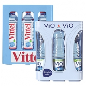 Vio Medium, Still oder Vittel 6 x 1,5 Liter, jeder Kasten/jede Packung 3.49&nbsp;&euro;