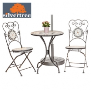 Mosaiktisch Hannelore wetterbeständig, Maße: ca. H 70 x Ø 60 cm