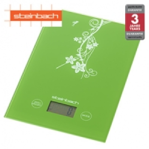 Küchenwaage Lemosia in Grün oder Rot, Tragkraft max. 5 kg (o. Batterie