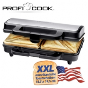 Sandwichtoaster PC-ST 1092 antihaftbeschichtet wärmeisolierter Griff 2