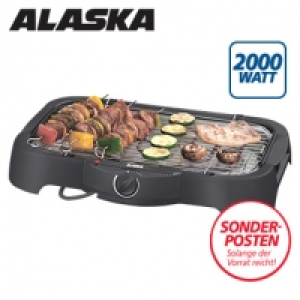 Tischgrill TG 2015 stufenlos einstellbarer Thermostat höhenverstellbar