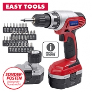 Akku-Bohrschauber-Set 18 V, 32 Bits