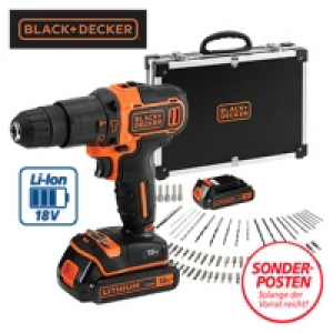 Akku-Schlagbohrschrauber 18 V, 80-teiliges Zubehör