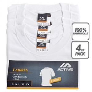 T-Shirt, 4er-Pack