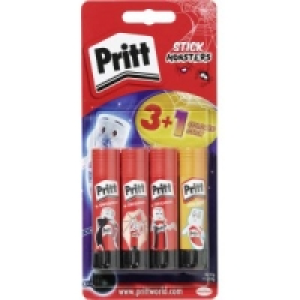 Klebestift MONSTERS 3x11g + 1x10g