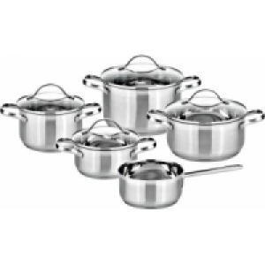 Edelstahl-Topfset Horizon 5-teilig