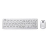 Cyberport Asus Tastatur Mauskombinationen ASUS W3000 Kabellose Tastatur mit Maus weiß