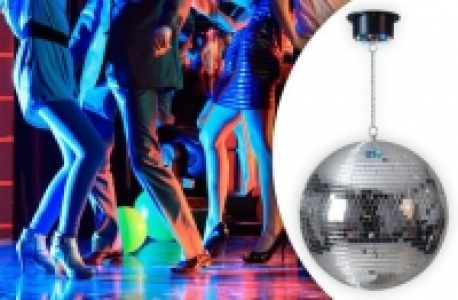 N&auml;ve Disco Kugel DANCE, d: 30 cm, l: 70 cm