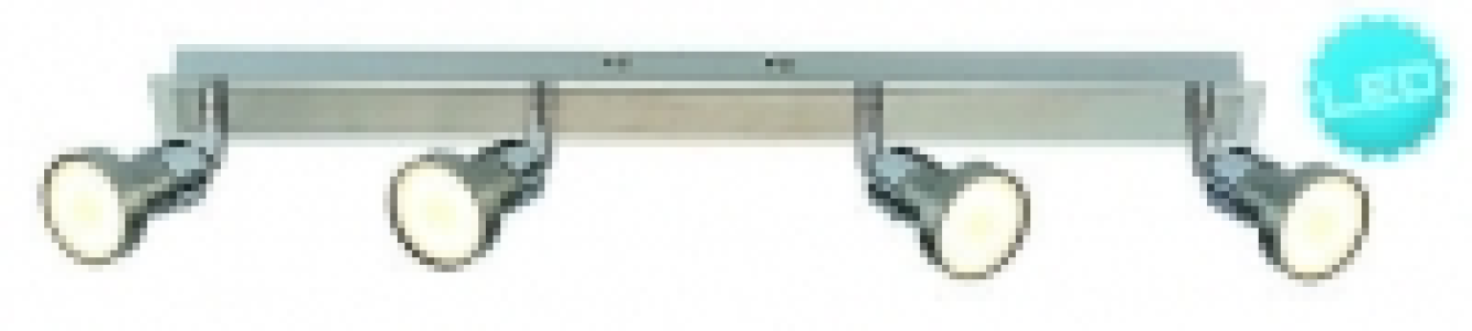 N&auml;ve LED Deckenstrahler BREGAR 4flg.