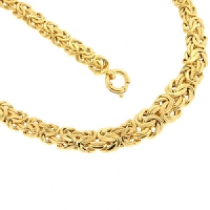 OROGELLI Damen Königskette, 585er Gelbgold