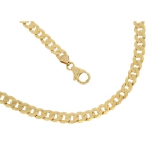 OROGELLI Herren Panzerkette, 585er Gelbgold