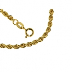 OROGELLI Kordelkette, 375er Gelbgold