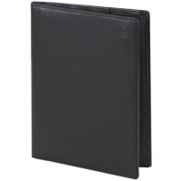 Karstadt  Esquire Silk Brieftasche Leder 11,5 cm, black