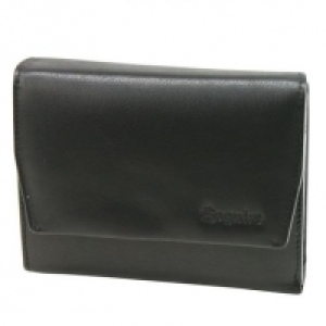 Esquire Silk Geldb&ouml;rse II Leder 12 cm, schwarz