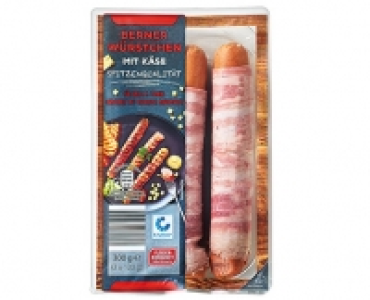 Aldi Süd  Berner Würstchen mit Käse