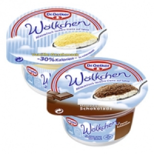 Dr. Oetker Wölkchen Dessert versch. Sorten, jeder 125-g-Becher