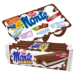 Zott Monte Snack oder Monte Milch-Dessert + Schoko versch. Sorten, jed