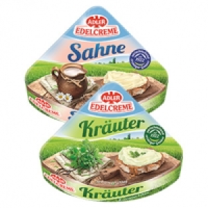 Adler Edelcreme Schmelzk&auml;sezubereitung, 57 % Fett i. Tr., versch. Sort