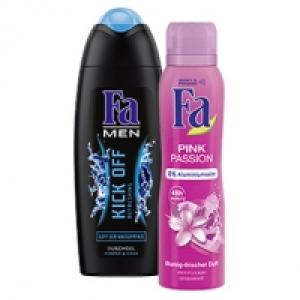 Fa Dusche, Deo-Spray, Roll-on oder Fl&uuml;ssige Seife versch. Sorten, jede