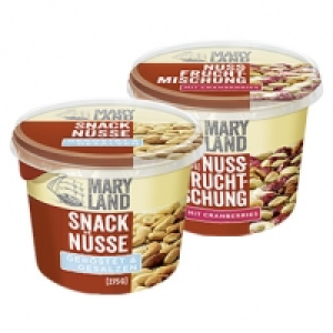 Maryland Snacknüsse, versch. Sorten, Kennzeichnung siehe Etikett, jede