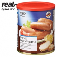 Real  Dicke Bockwurst jede 5er = 400-g-Dose