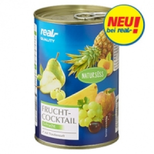 Real  Frucht-Cocktail 5-fach natursüß und weitere Sorten, jede 425-ml-Dose/ 