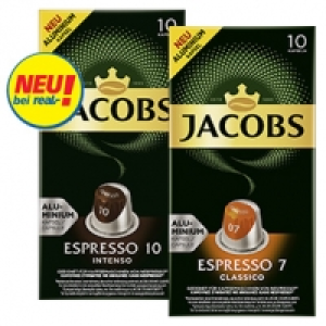 Jacobs Kapseln versch. Sorten, für die Verwendung in Nespresso® Kaffee