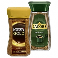 Real  Nescafé Gold versch. Sorten oder Krönung, löslicher Kaffee, jedes 200-