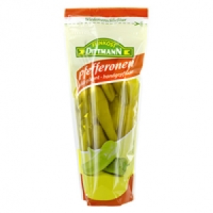 Real  Dittmann Pfefferonen mild-pikant jeder 500-g-Beutel/200 g Abtropfgewic