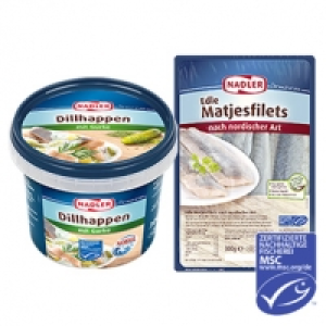 Nadler MSC Edle Matjesfilets nach nordischer Art oder Dillhappen versc
