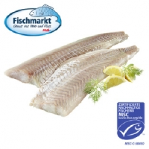 Seelachsfilet aus MSC-zertifiziertem Wildfang, Nordostatlantik, je 100