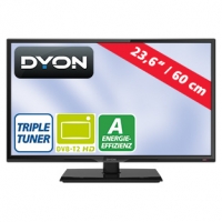Real  23,6 Zoll-FullHD-LED-TV Live 24C H.265, HDMI-/USB-/CI+-Anschluss, Stand-by