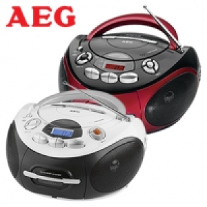 Stereo-CD-Radio SR 4353 CD-Player, MP3, Kassettenplayer, 2-Band-Tuner,
