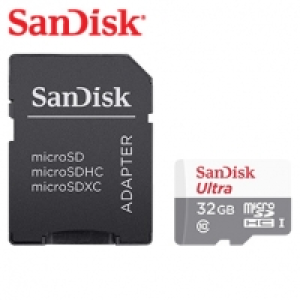 Highspeed-microSDHC-Speicherkarte 32 GB mit Adapter -verwendbar als SD